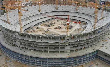 Valencia presentó proyecto al Ayuntamiento para retomar la construcción del 'Nou Mestalla'