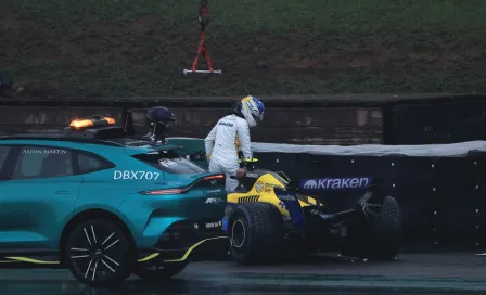 Franco Colapinto protagonizó fuerte accidente en el Gran Premio de Brasil 