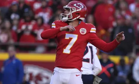 Chiefs pierden a su pateador Harrison Butker por al menos cuatro semanas