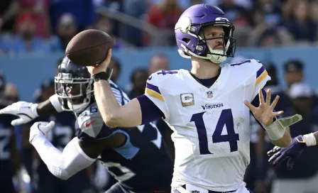 Vikings vence 23-13 a los Titans y cosecha tercera victoria en fila en la temporada