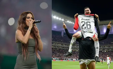 Paty Cantú festeja triunfo de Atlas en el Clásico Tapatío de Play-In