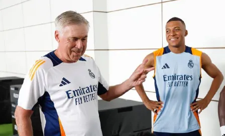 Carlo Ancelotti descarta mal momento mental de Kylian Mbappé: 'Le veo motivado y feliz'