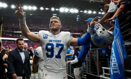 Aidan Hutchinson podría volver si los Lions llegan al Super Bowl