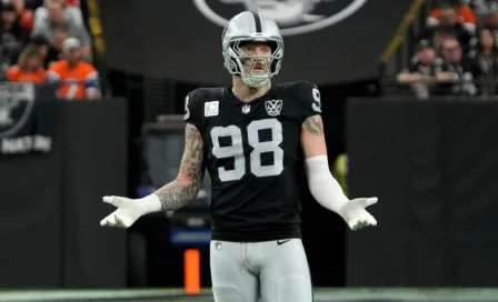 Maxx Crosby se someterá a cirugía de tobillo y se perderá el resto de la temporada con Raiders