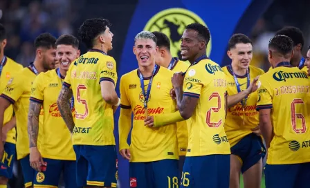 ¿Se están burlando? América canta 'himno' de Cruz Azul en festejos del Tricampeonato