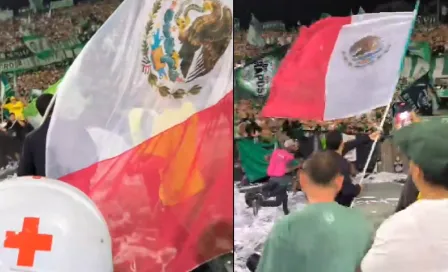 Efraín Juárez desata locura con bandera de México 