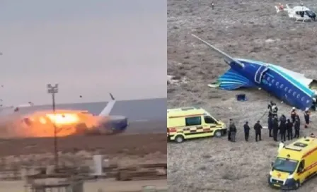 ¿Qué provocó el desplome del avión de Azerbaijan Airlines?