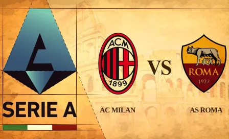 ¿Dónde y a qué hora ver el partido de AC Milan vs AS Roma en la Serie A?