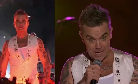 El incidente de Robbie Williams en la presentación de Año Nuevo en Australia