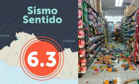 VIDEO: Sismo de 6.3 grados sacude a El Salvador 