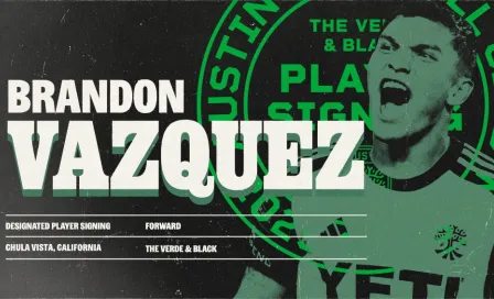 ¡Oficial! Brandon Vázquez es nuevo jugador del Austin FC de la MLS