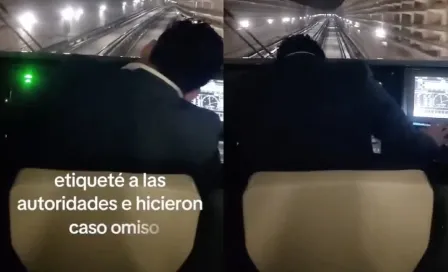 VIDEO: Conductor del Metro opera en presunto estado de ebriedad