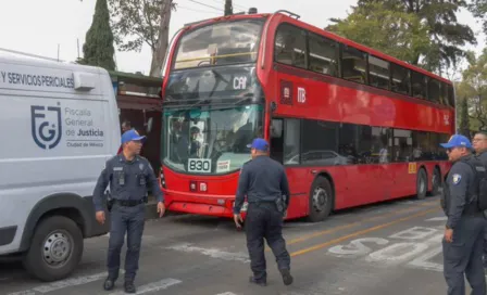 Fallece abuelita dentro de Metrobús en la Línea 7