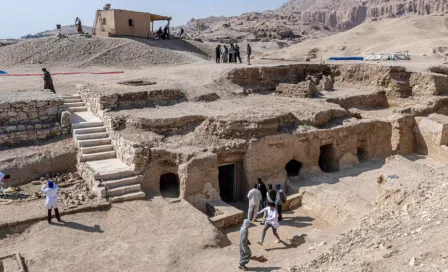 Egipto muestra al mundo tumbas de hace 3 mil 600 años de antigüedad