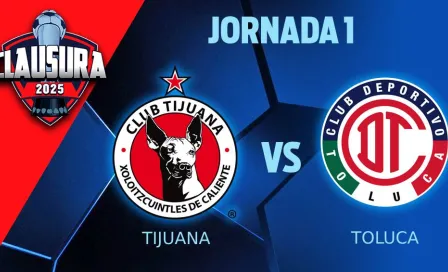 Liga MX: ¿Cuándo y dónde ver el Tijuana vs Toluca?