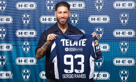 Sergio Ramos rompe récord en menos de 24 horas en venta de playeras con el 93 de Rayados