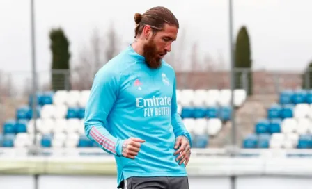 Sergio Ramos causó revuelo en redes con una foto después de una sesión de entrenamiento