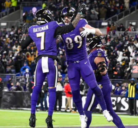 ¡Pelean por la división! Ravens vence 34-17 a Steelers y se empata la cima de la AFC Norte