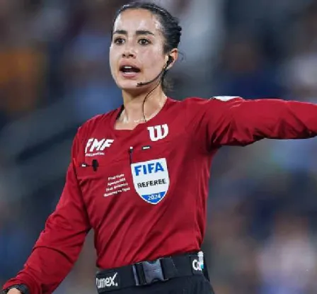 ¡Orgullo mexicano Katia García reconocida por la IFFHS como una de las mejores silbantes del mundo