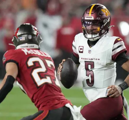 Washington, de la mano de Jayden Daniels, elimina a Tampa Bay y avanza a la ronda divisional