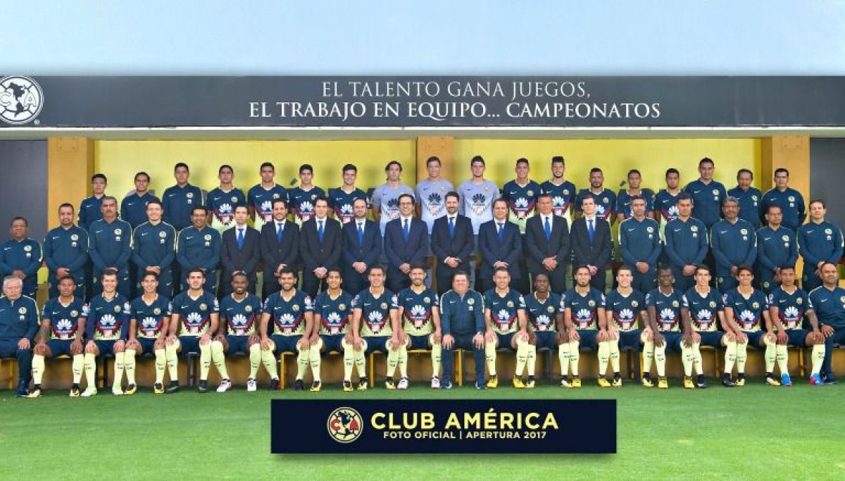 América se pone 'guapo' para foto oficial del Apertura 2017