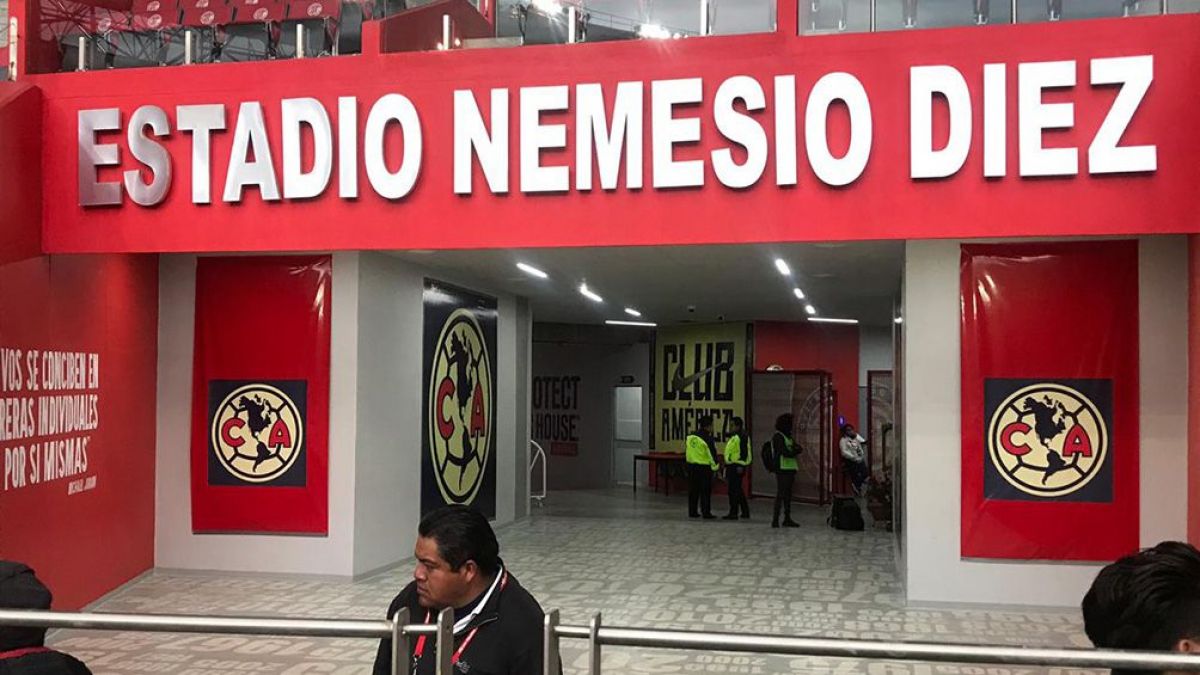 América 'disfraza' el Nemesio Díez para enfrentar a Veracruz