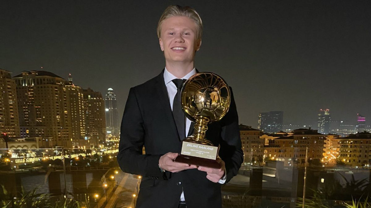 Erling Haaland Ganador Del Golden Boy Revelo Tener Como Idolos A Cristiano Y Zlatan