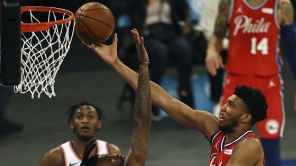 NBA: Philadelphia 76ers derrotó en tiempo extra a los New York Knicks