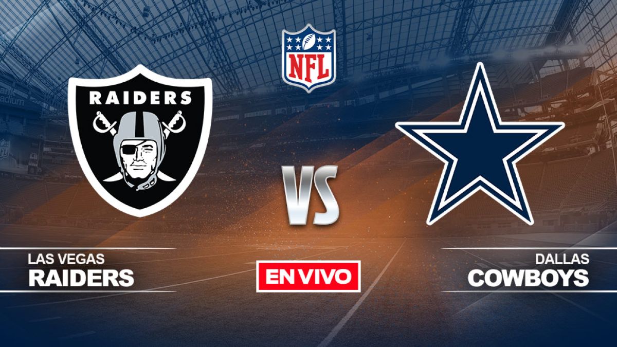 Ver Dallas Cowboys vs. Las Vegas Raiders en vivo pretemporada NFL 2023