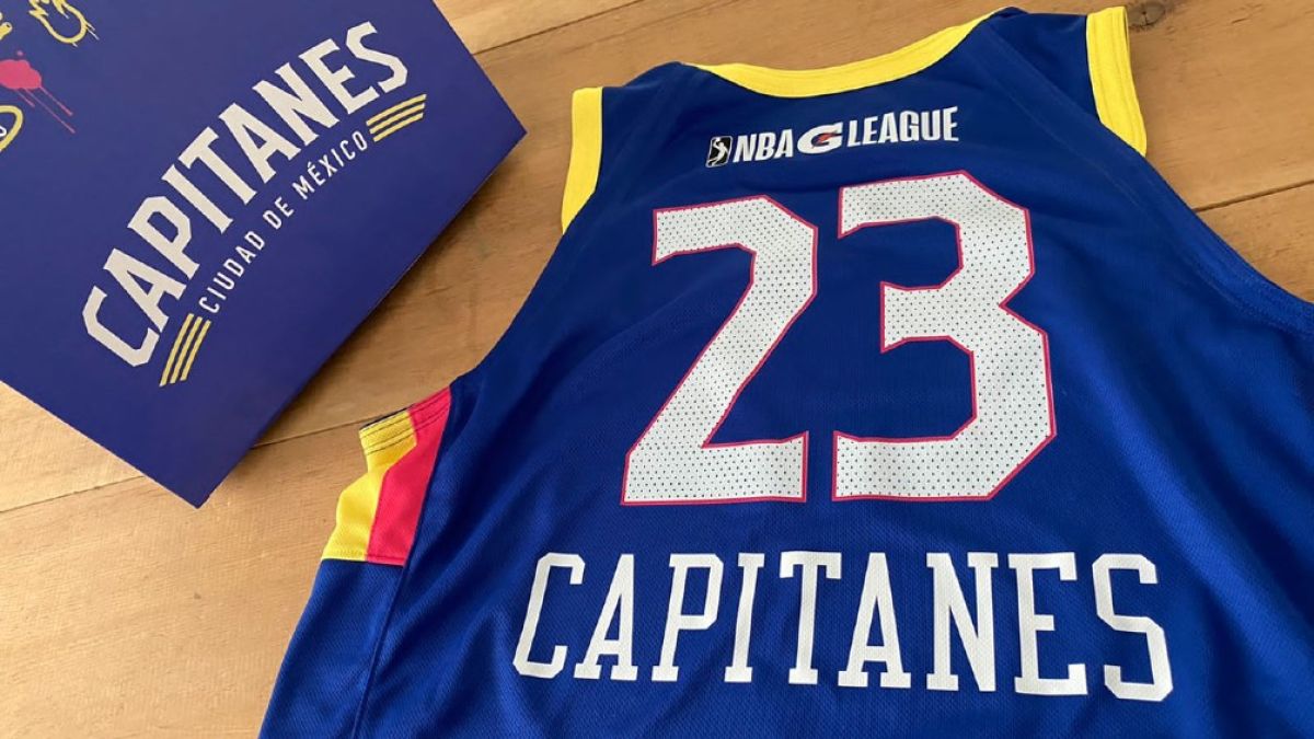 Capitanes CDMX: Presentó su uniforme para la temporada 2022-23 de la  G-League