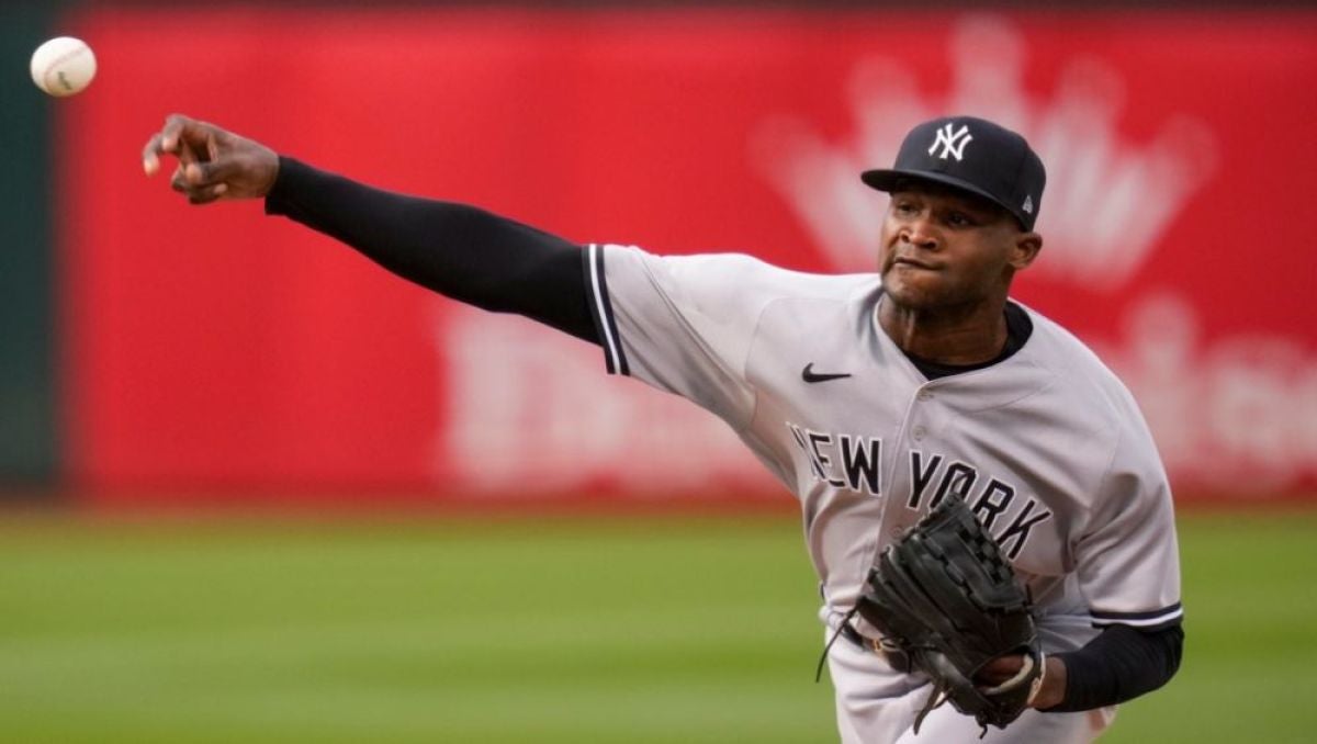 El dominicano Domingo Germán, de los Yankees de Nueva York, lanza el 24º  partido perfecto de la historia de la MLB