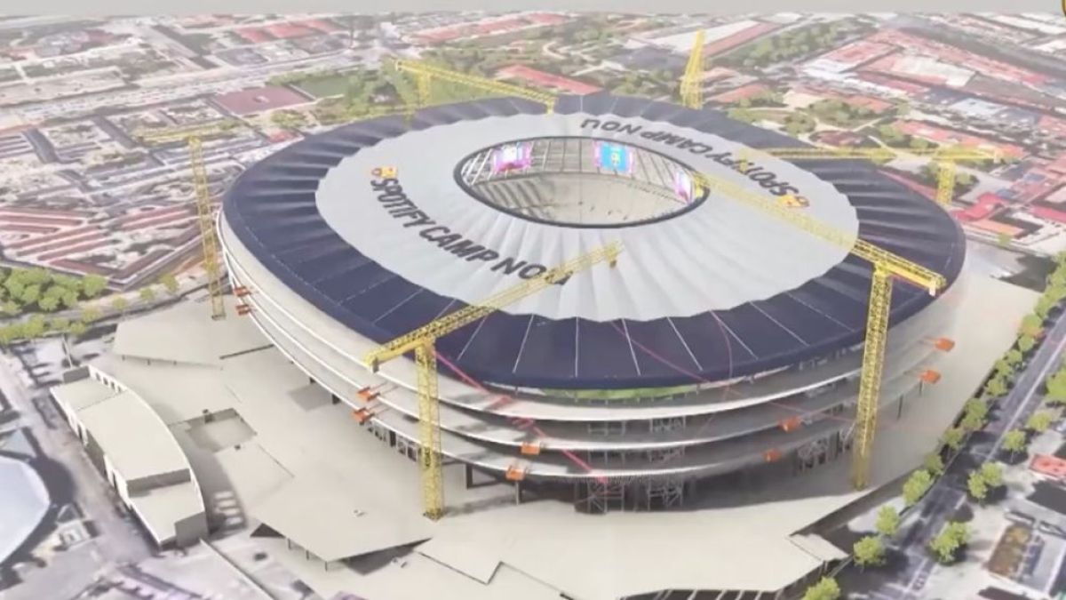 El nuevo Santiago Bernabéu sufre filtraciones de agua en el interior del  estadio