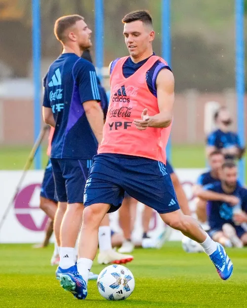 TWITTER @Argentina Entrenamiento de la Selección de Argentina