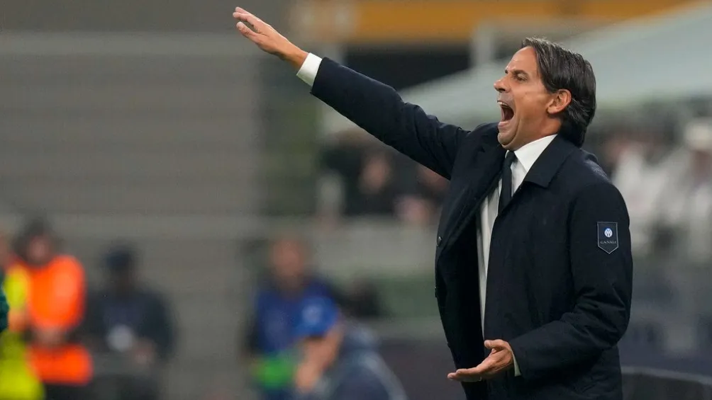 AP Inzaghi dirigiendo