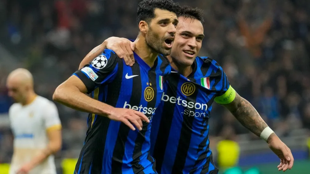 AP Inter de Milan celebra la victoria