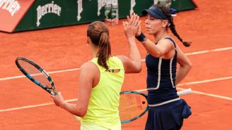 Giuliana Olmos, tenista mexicana, avanza a Cuartos de Final de Roland Garros en dobles femeninos