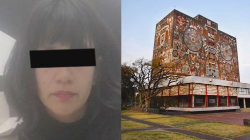 La mujer fue detenido después de recibir un reporte de otra mujer en la CU