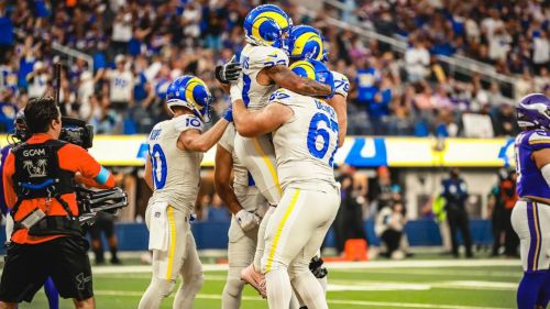 Los Rams vencieron a los Vikings