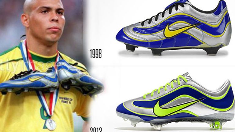 Nike celebra 15 a os de los Mercurial usados por Ronaldo