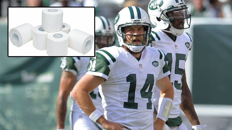 Ryan Fitzpatrick, quarterback de los Jets