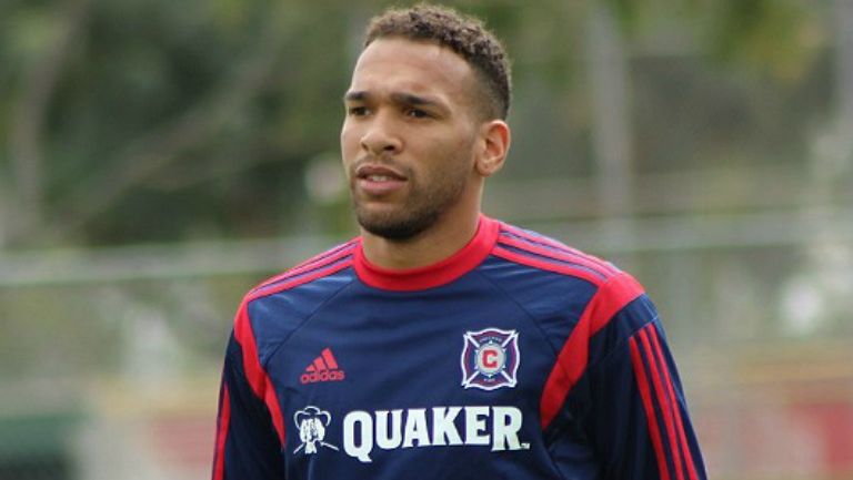 Watson en un entrenamiento del Chicago Fire