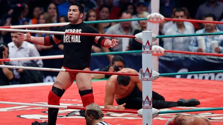 Hijo del Perro Aguayo en Triplemanía XXII