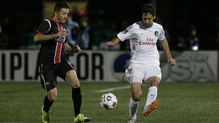 Raúl en la Final de la NASL