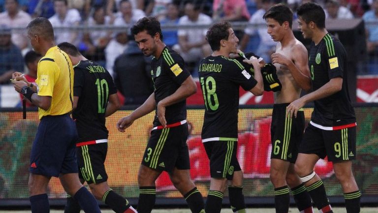 Guardado habla con Damm tras su festejo