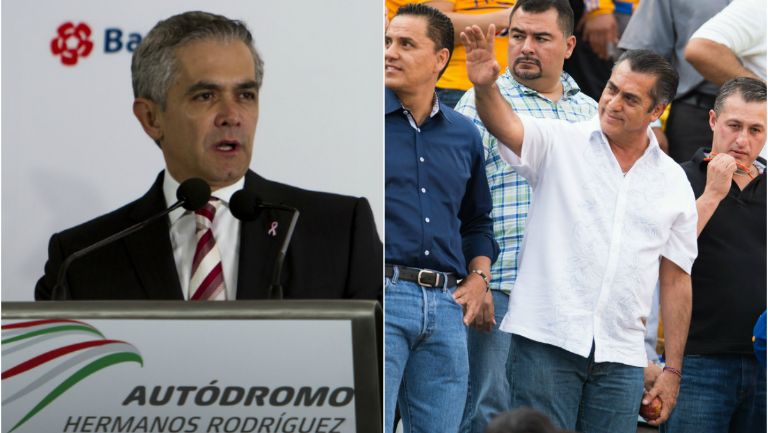 Mancera y el Bronco, protagonistas de la apuesta