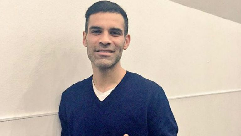 Rafa Márquez a su llegada a México