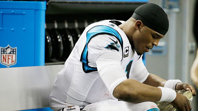 Cam Newton tras el partido con Atlanta