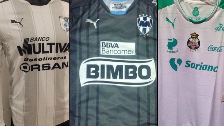 Así lucirían los terceros uniformes de la Liga MX