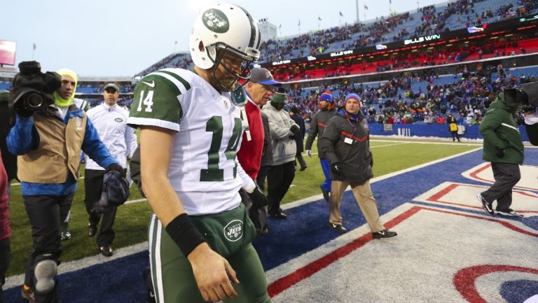 Ryan Fitzpatrick tras ser eliminado junto a Jets