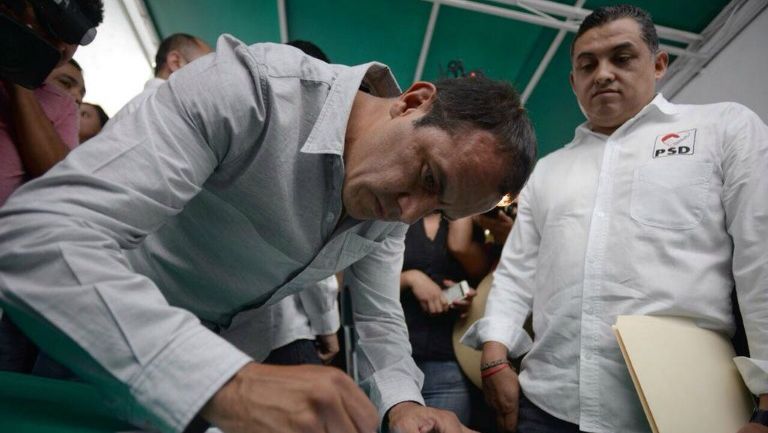 Cuauhtémoc Blanco, durante un evento 